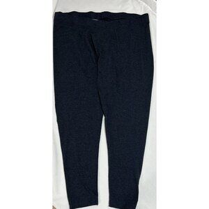 Old Navy Women's Plus 2X High Rise Dark Blue Leggings Pants Waist 40 Hips 44 in